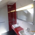 Badezimmer Rot